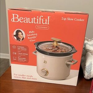Beautiful Kitchenware 2qt Slow Cooker - Cream